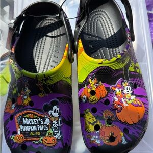 Disney Mickey’s Pumpkin Patch Halloween Crocs Multicolor Crcs